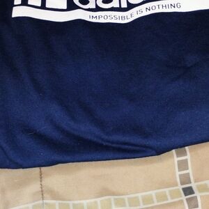 Adidas Men's Dark Blue Short Sleeve Tee